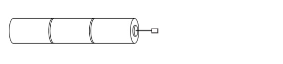 3.6v staaf batterij