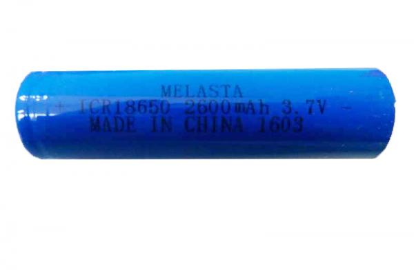 Li Ion - ICR 18650 - 3,7V - 2600mAh