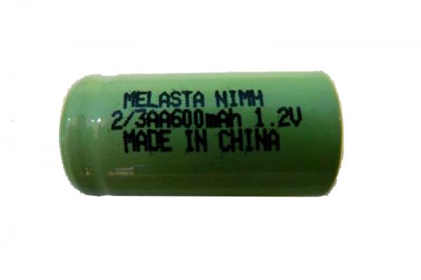 NiMh AA 2/3 - 1,2V - 600mAh