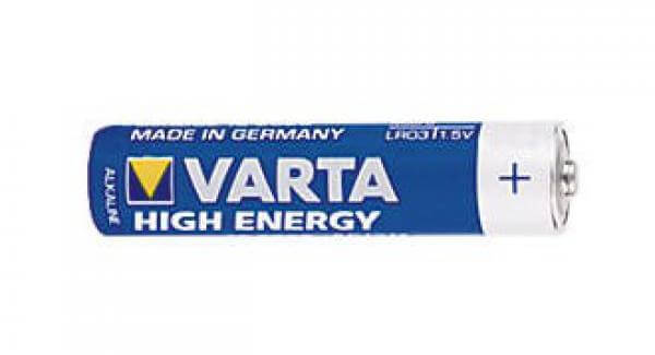 Varta AAA High Energy - 1.5V - 10stuks